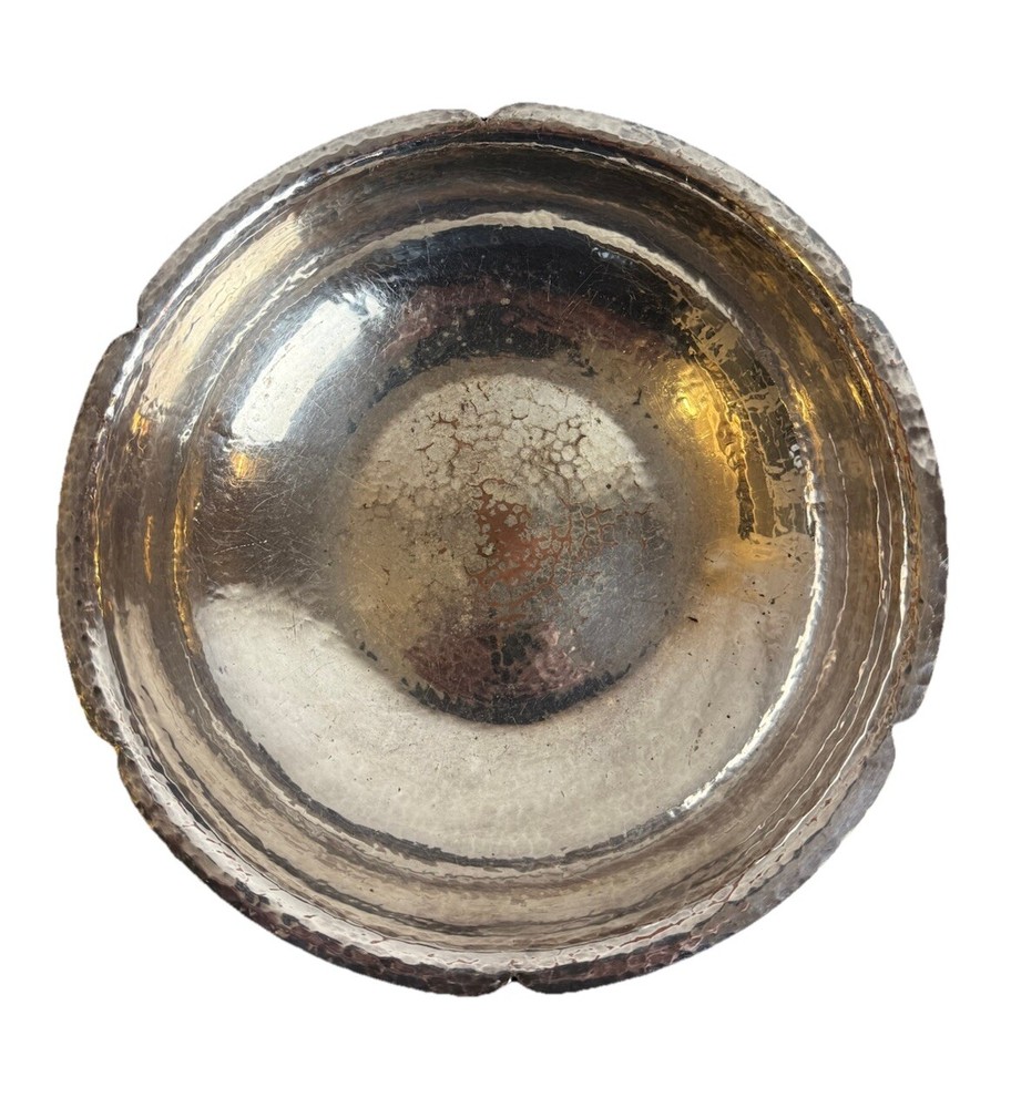 Vintage Gebelein Copper With Silver Bowl