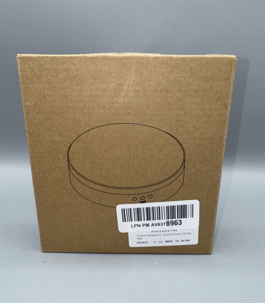 Rotating Display Stand 360 Degree Motorized Rotating Display White