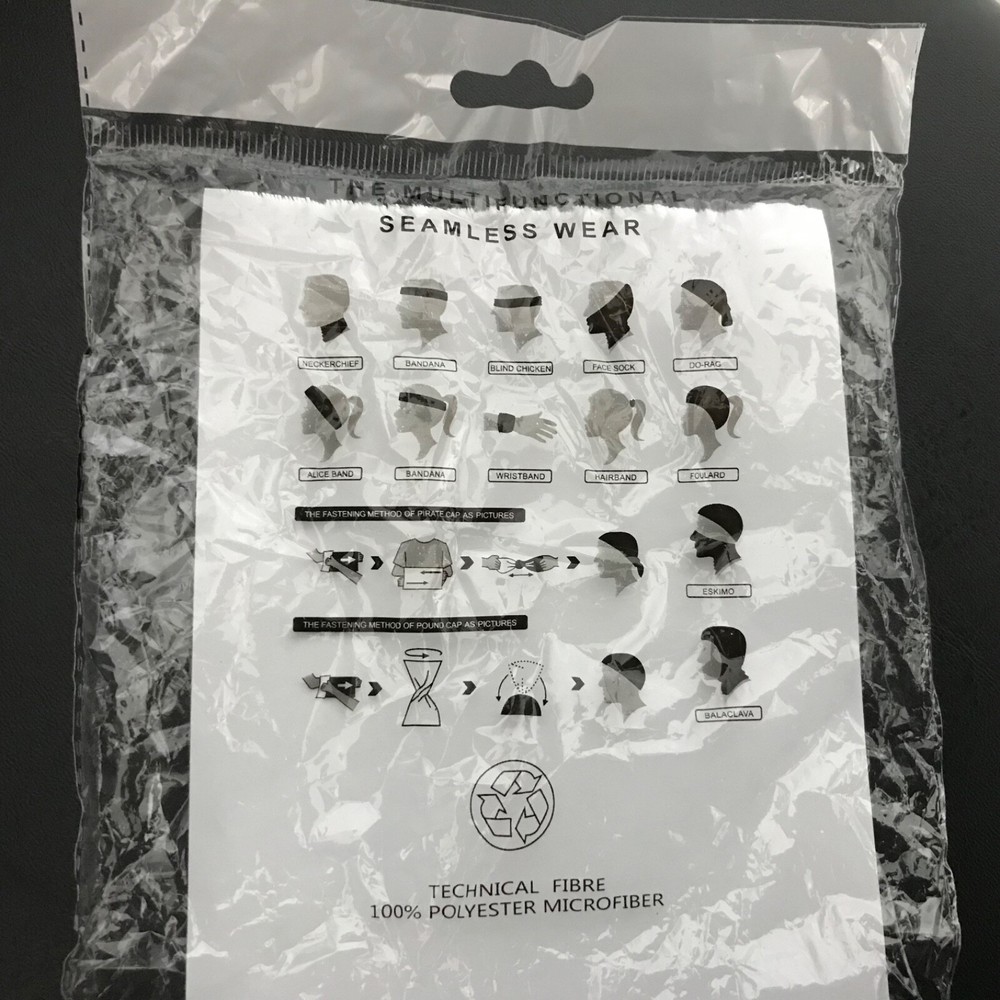 Multi use gaiter mask cameo color