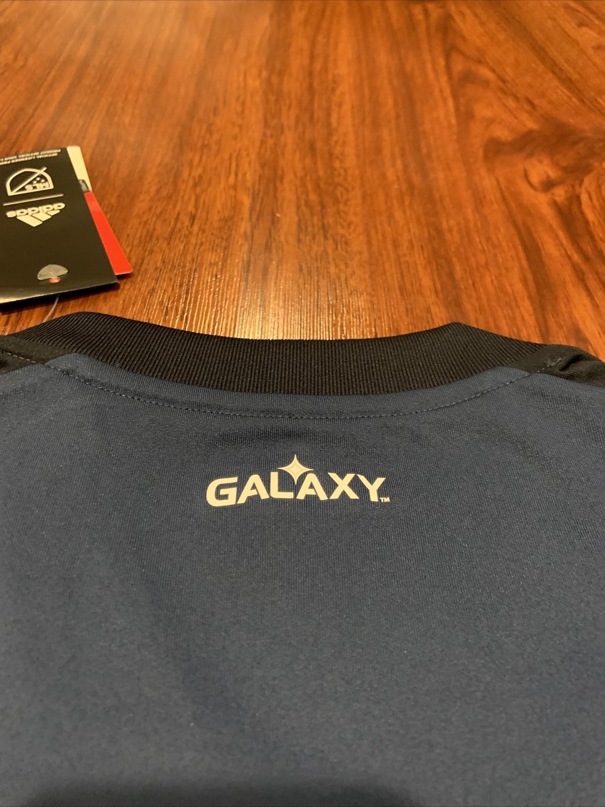 2019 Adidas Men’s Los Angels LA Galaxy Away Soccer Jersey Large L MLS US