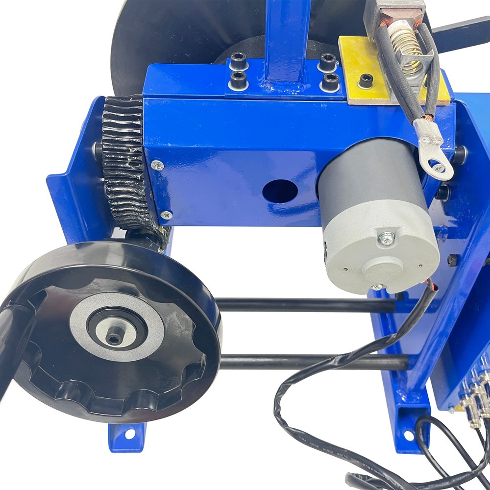 Welding Positioner Drill Chuck + Bracket 90 Degree Girth Welding Rotatuing Table