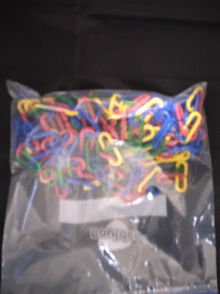 Math Links For Elementary Students 200 pcs Multicolor Size 1.5"