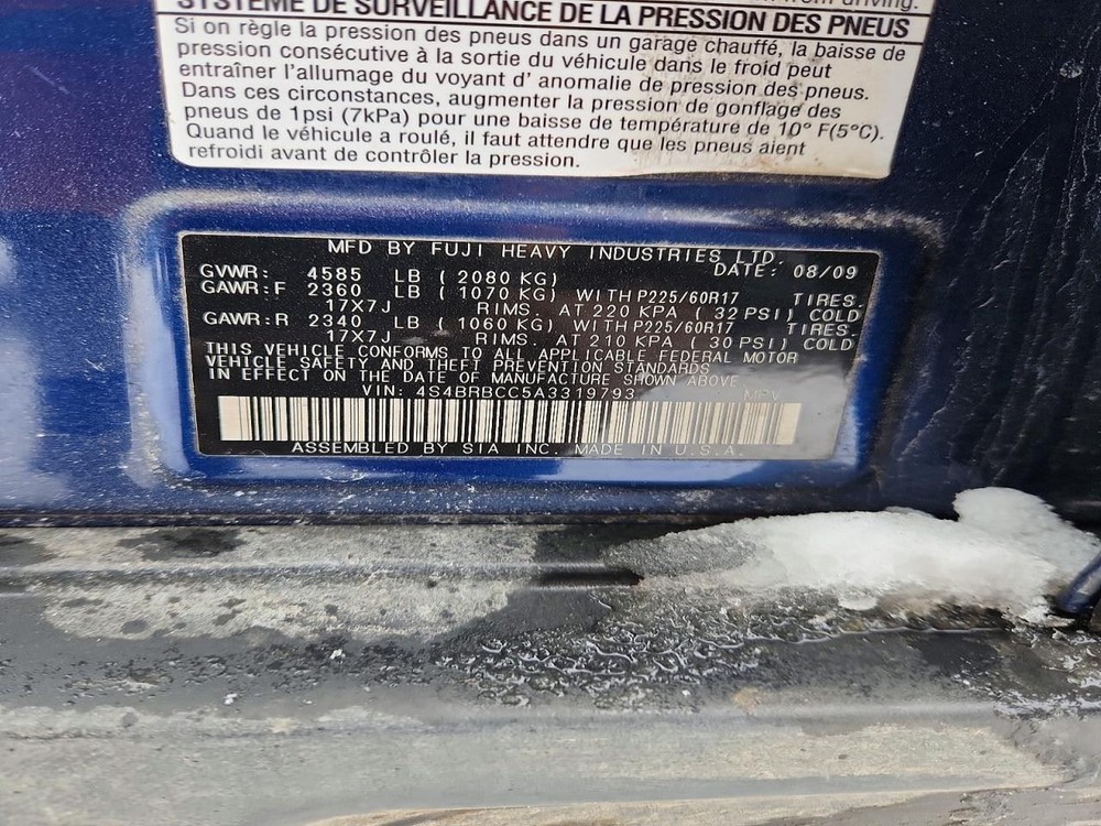 2010 OUTBAKLEG Third Brake Light OEM