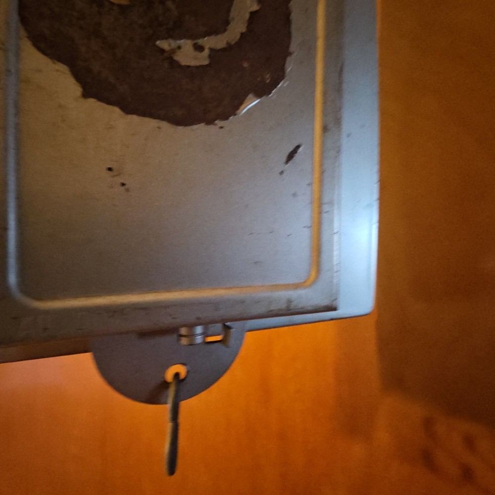 VINTAGE HANSON HANGING SCALE MODEL 842 RUSTIC KITCHEN