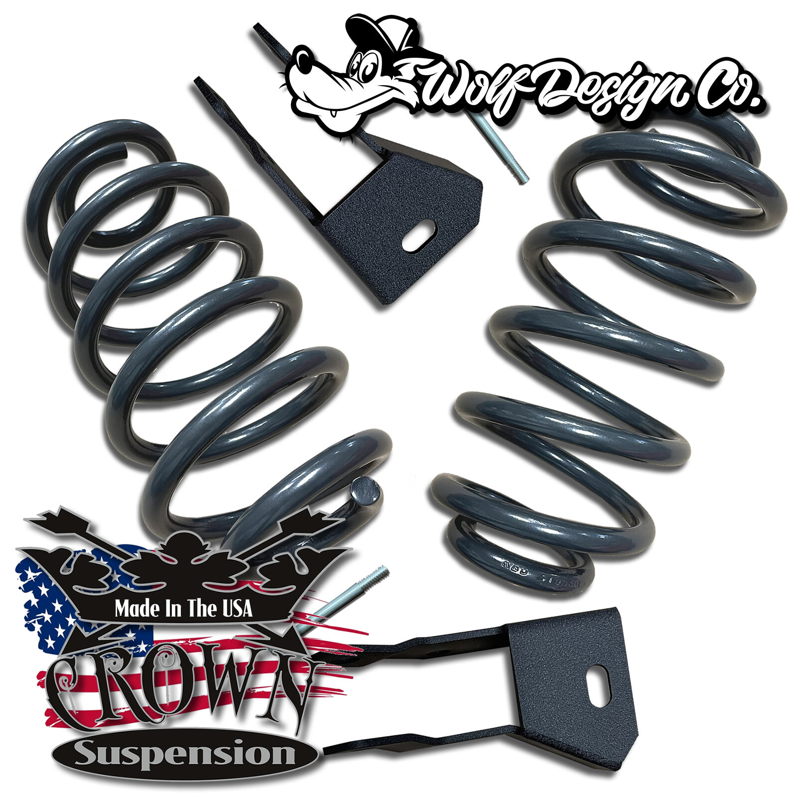 Crown Suspension 2015-2020 Cadillac Escalade ESV 2" Rear Lowering Leveling Kit