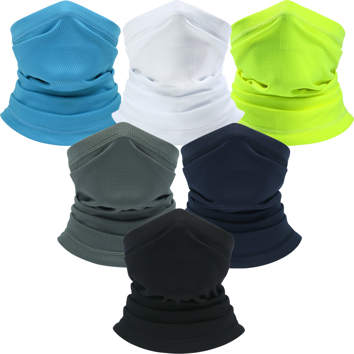 Neck Gaiter Bandana Face Mask Sun UV Cooling Gator Mask Face Cover for Men Woman