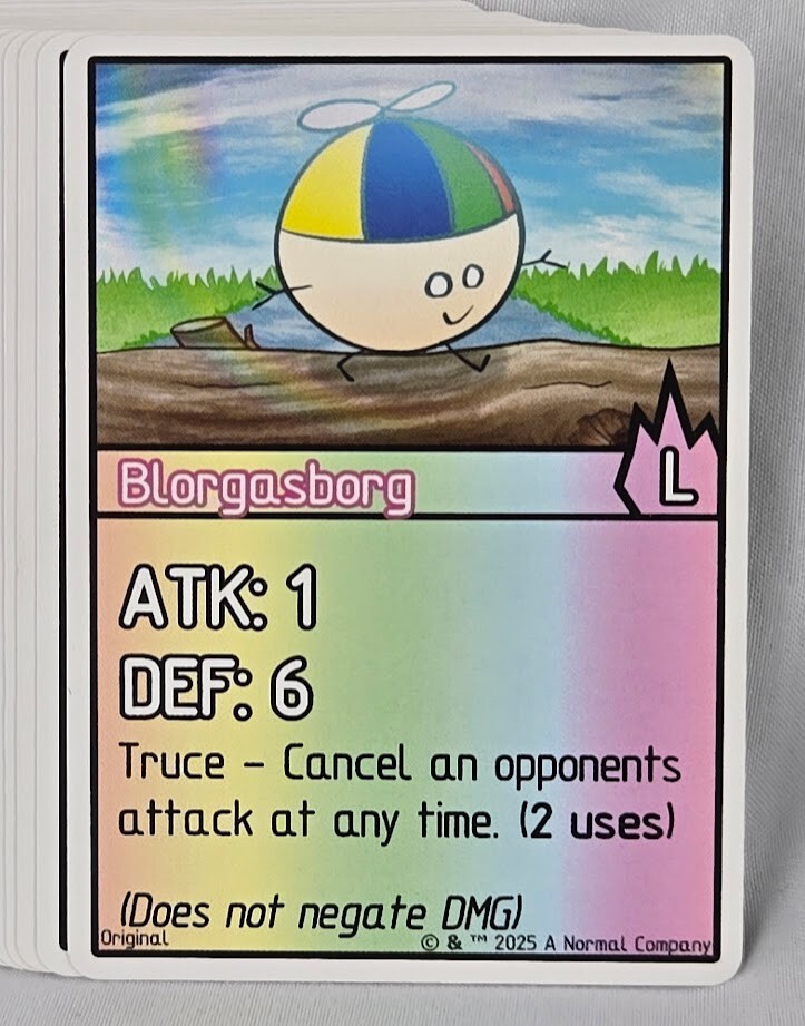 A Normal Card Game Set Strategic Turn Based Combat Party-Like Twists Family Fun!