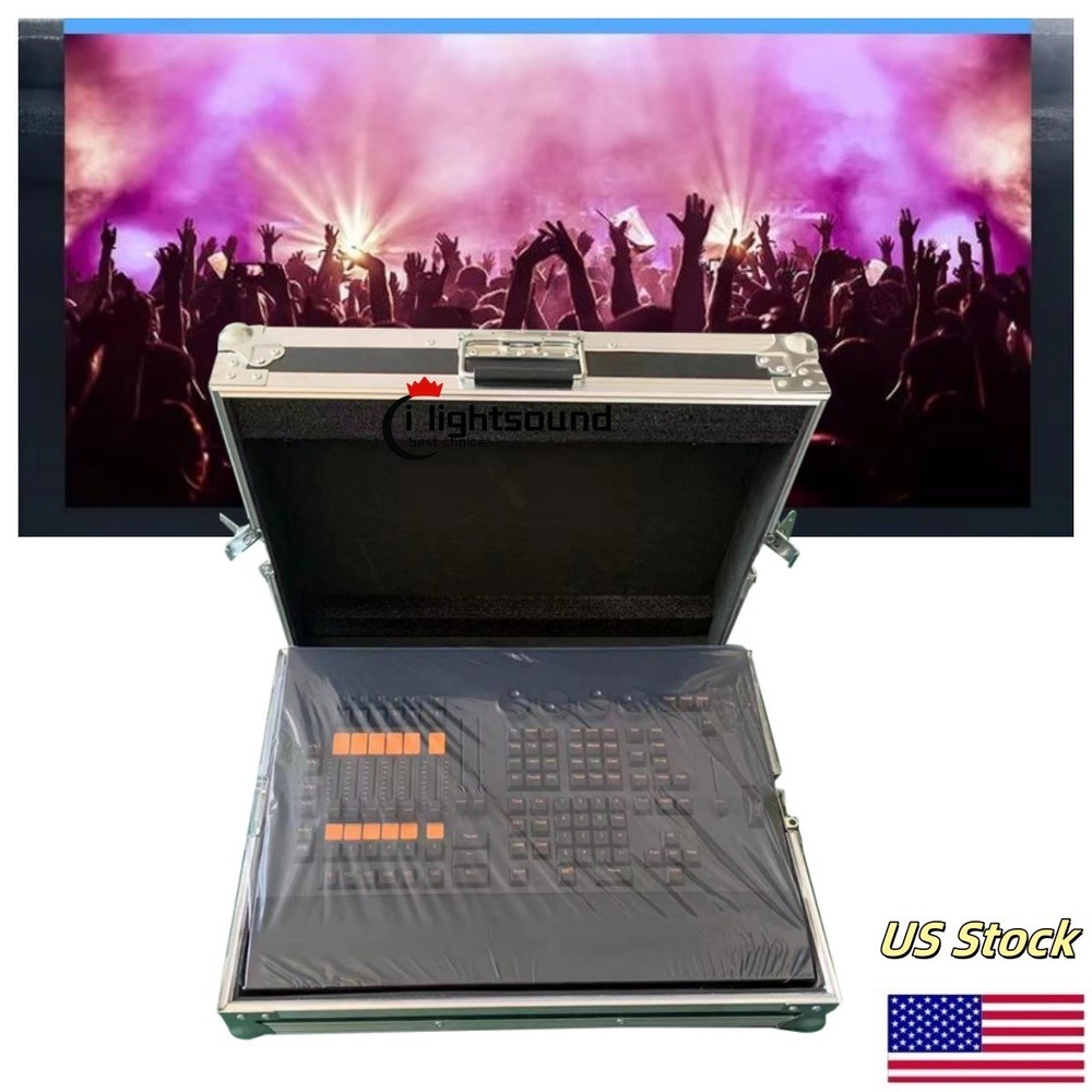 US Stock new stage show lighting controller dmx512 onpc command 2 control+case