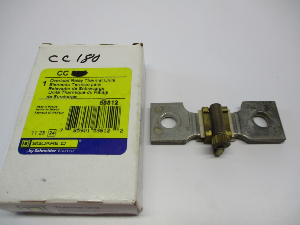 SQUARE D CC180 OVERLOAD RELAY THERMAL UNIT NSMP