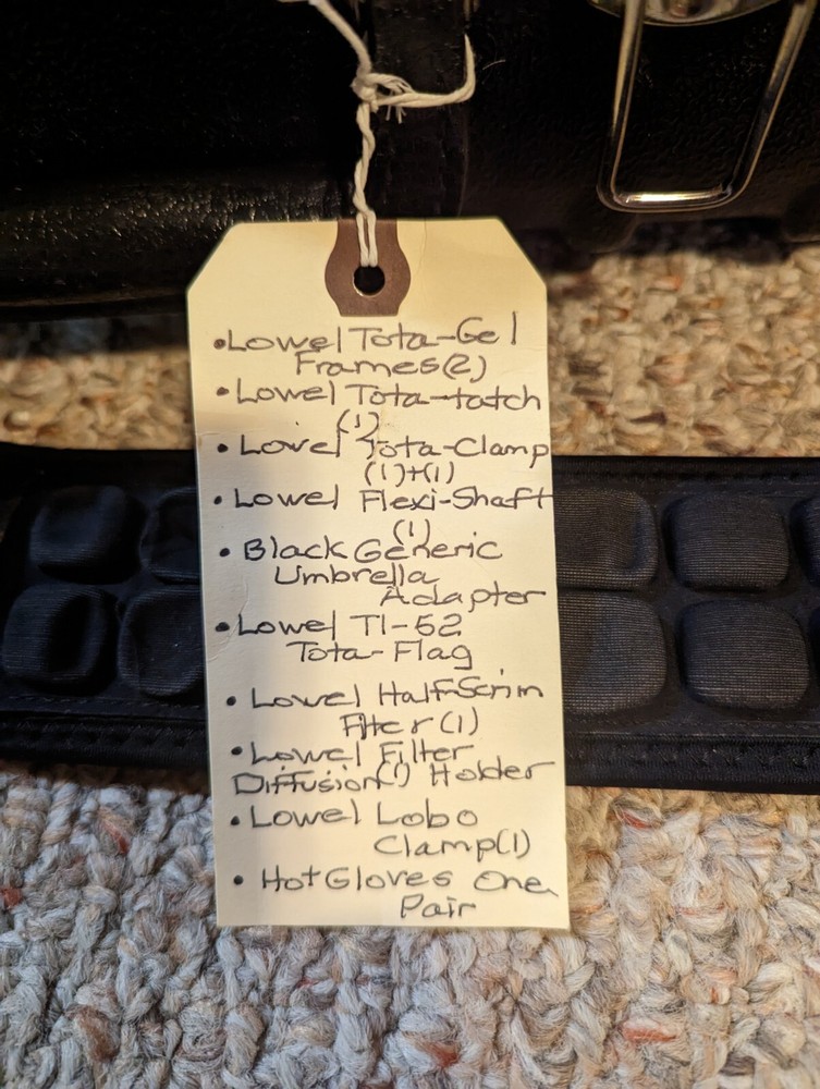 WOW...Lowell /Smith Victor Master Lighting Set