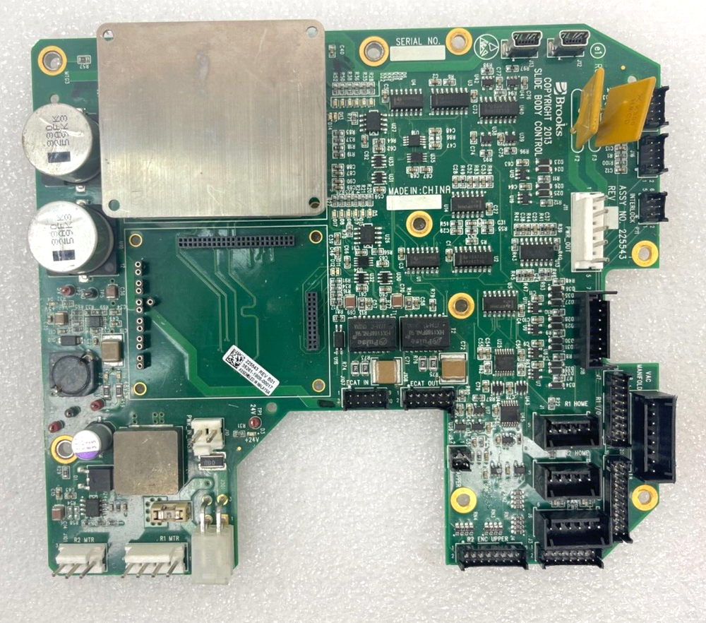 ASYST TECHNOLOGIES BROOKS SLIDE BODY CONTROL ASSY 225543 !!