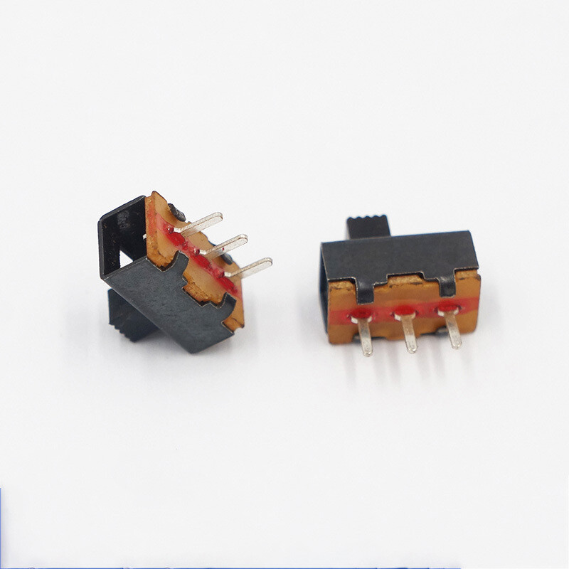 2 Position Mini Toggle Interrupt Micro PCB Slide Mount Switch 3 Pin 2/3/4mm SPDT