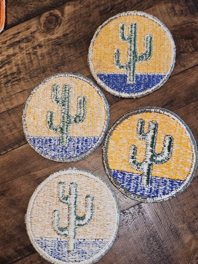 WWII US Army 103rd Infantry Division Cut Edge Patch x1 L@@K!!!