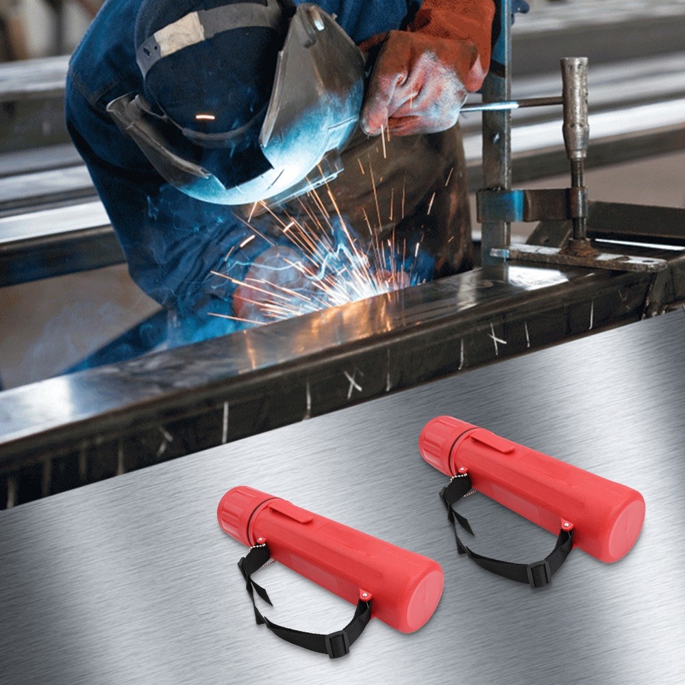 Welding Accessory 2pcs Robust Electrode Storage Canisters for All Users