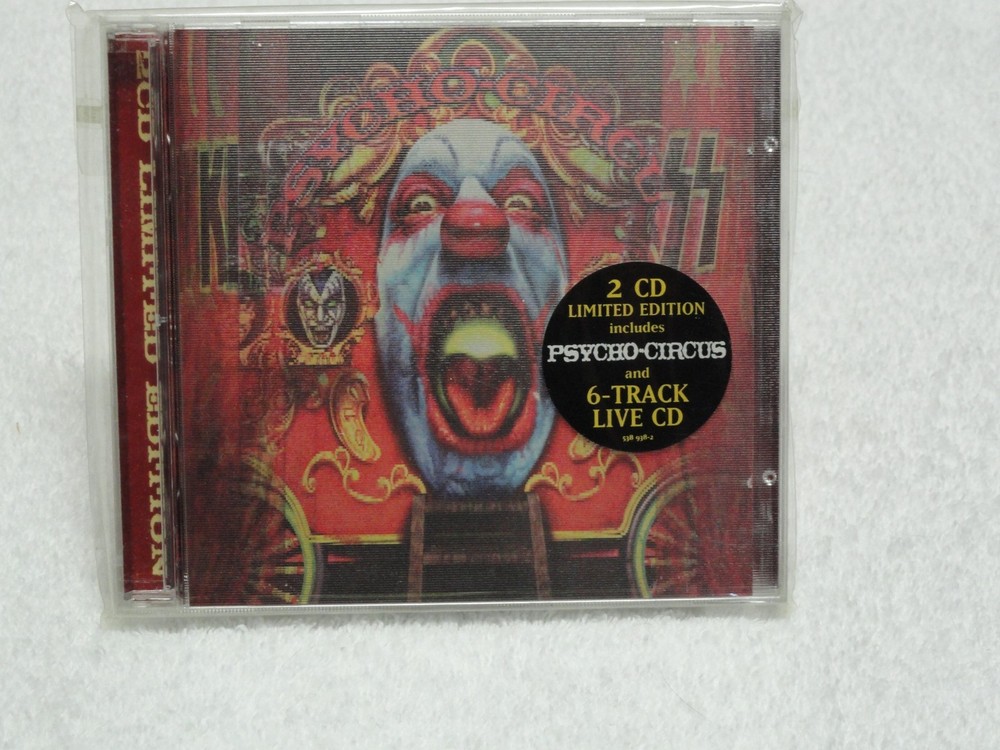 KISS Psycho Circus 2-Limited Edition w/Lenticular Case German Import CD