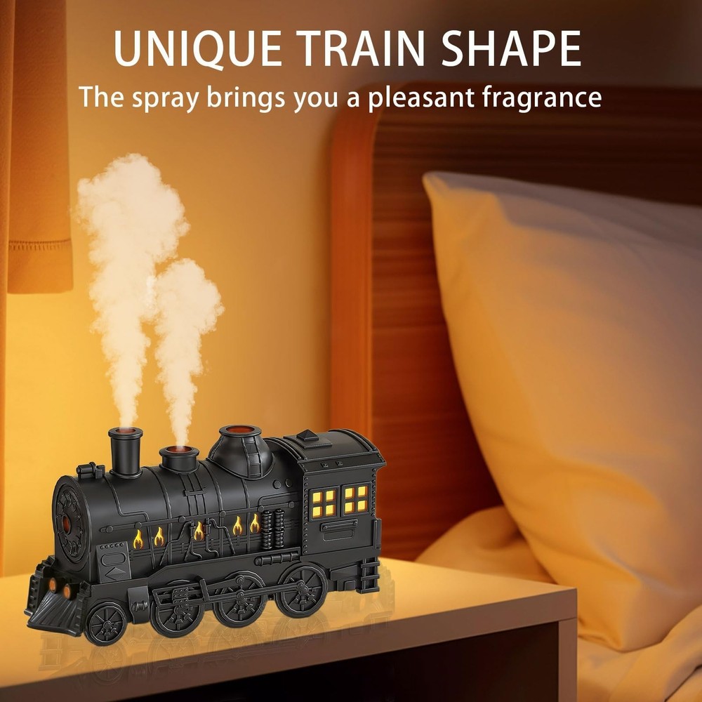 Train Diffusers for Essential Oils,300ml Magic Train Diffuser, Large Room Rem...