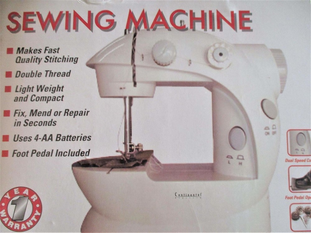 Portable Mini 2-speed Sewing Machine