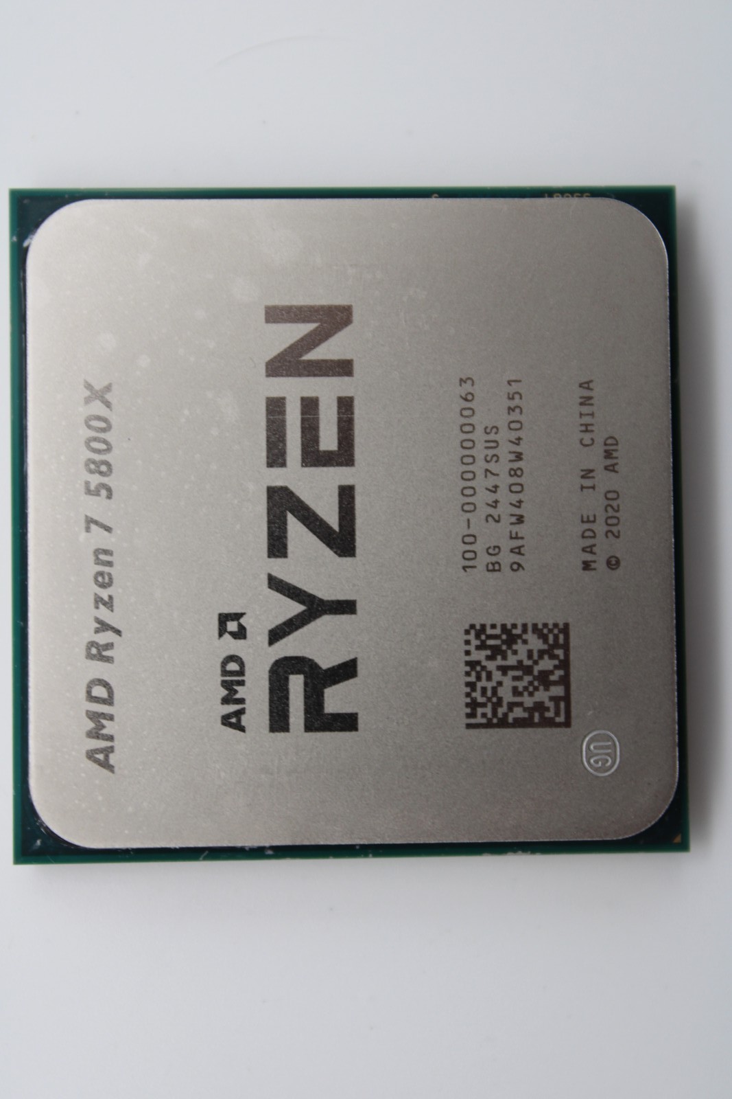 AMD Ryzen 7 5800X 3.8Ghz Base 4.7GHz Boost 8 *PARTS ONLY* PC1741781