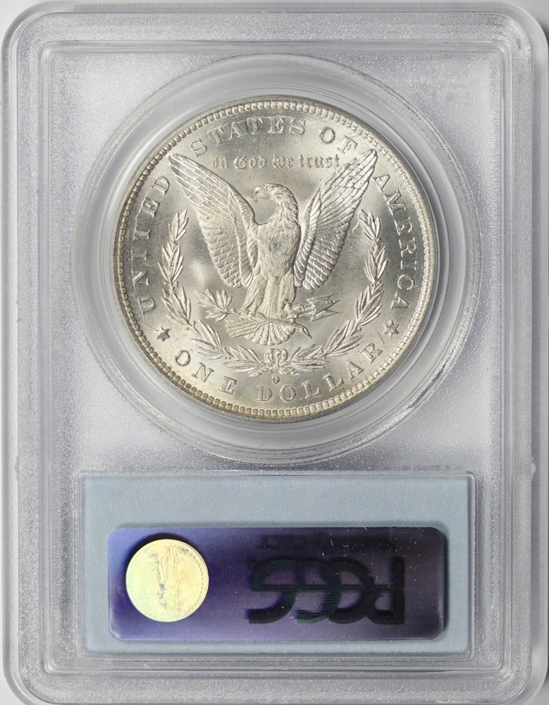 1884-O Morgan Silver Dollar $1 PCGS MS63