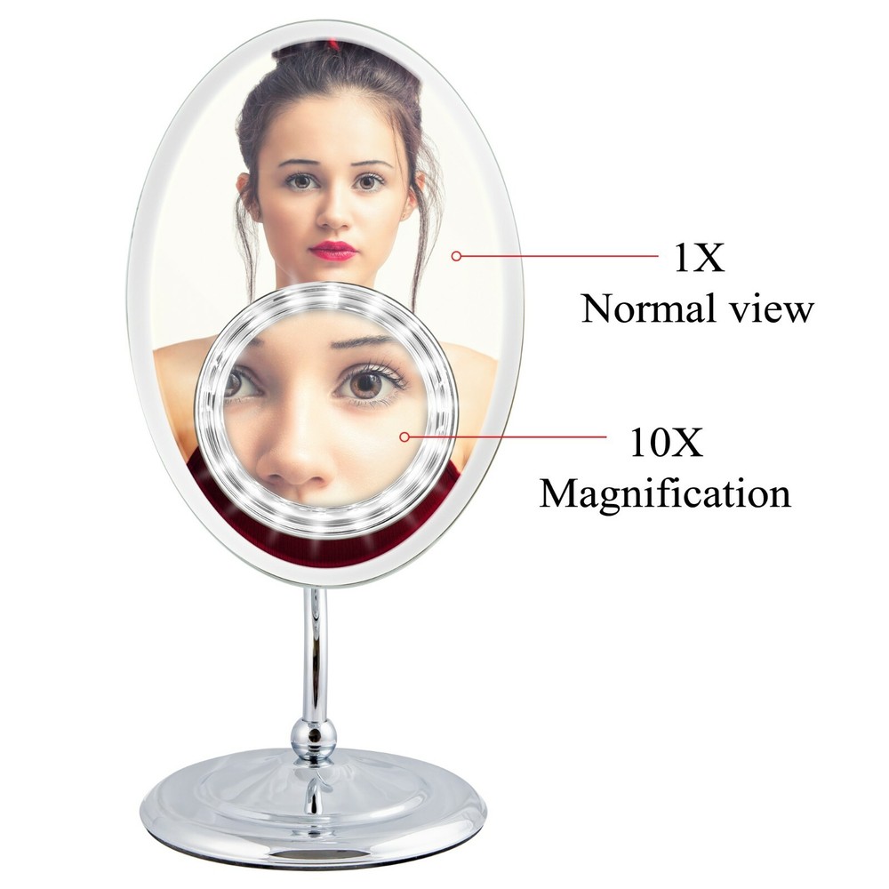 Frameless ELPSE Mirror w/ LED Suction M961