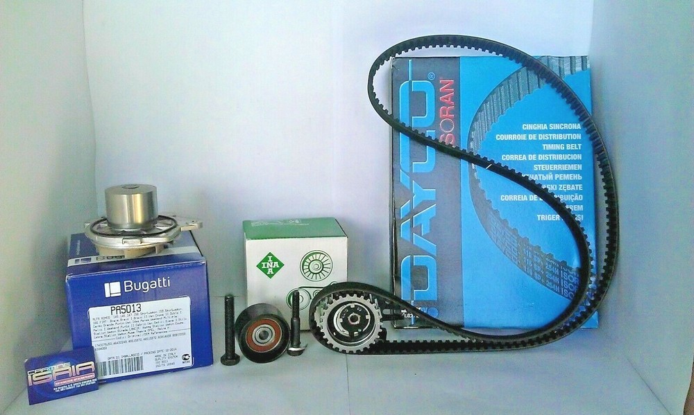 DISTRIBUTION KIT + WATER PUMP + C. SERVICES FOR ALFA ROMEO 159 2.0JTDM KW100