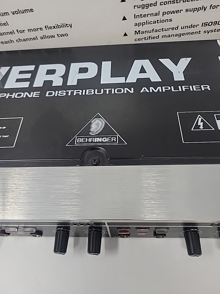 Behringer Multicom Pro Ha4400 4-Channel Audio Interactive Dynamics Processor