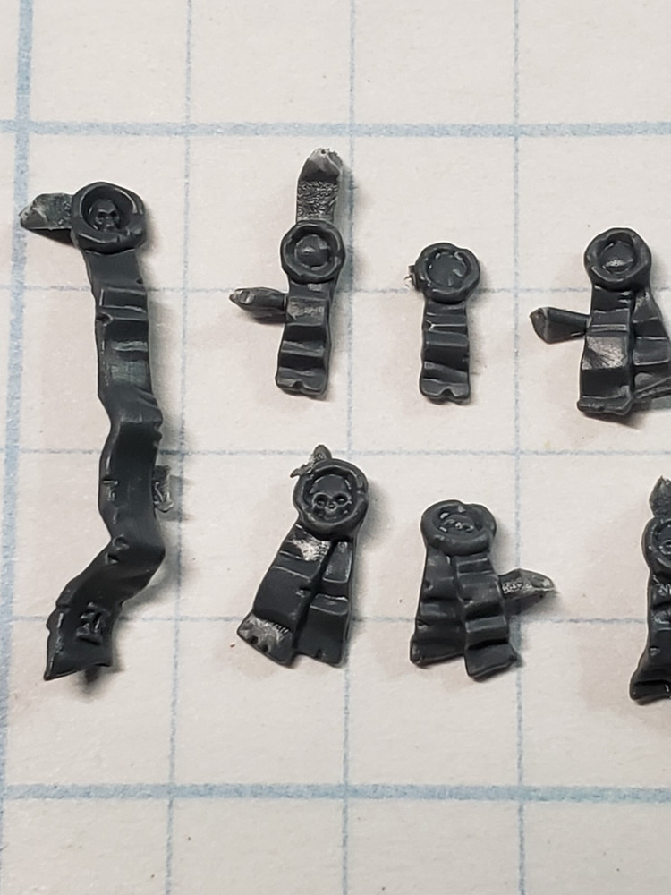 Warhammer 40k Grey Knight Bits Strike Squad Purity Seals & Honors Set PS10