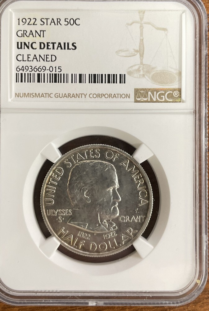 1922 Grant Half with Star UNC