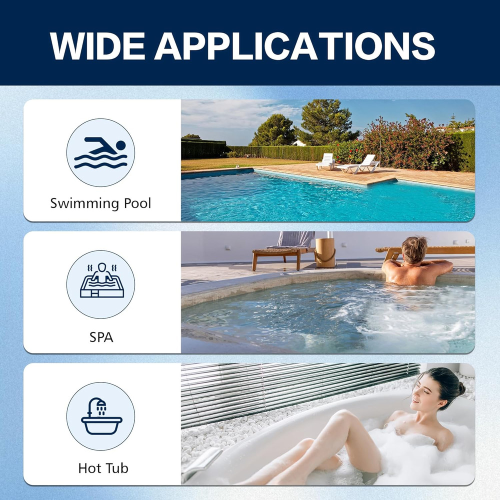 Phosphate Test Kit for Pool,50 Strips Phosphate Test Strip Quick and Accurate