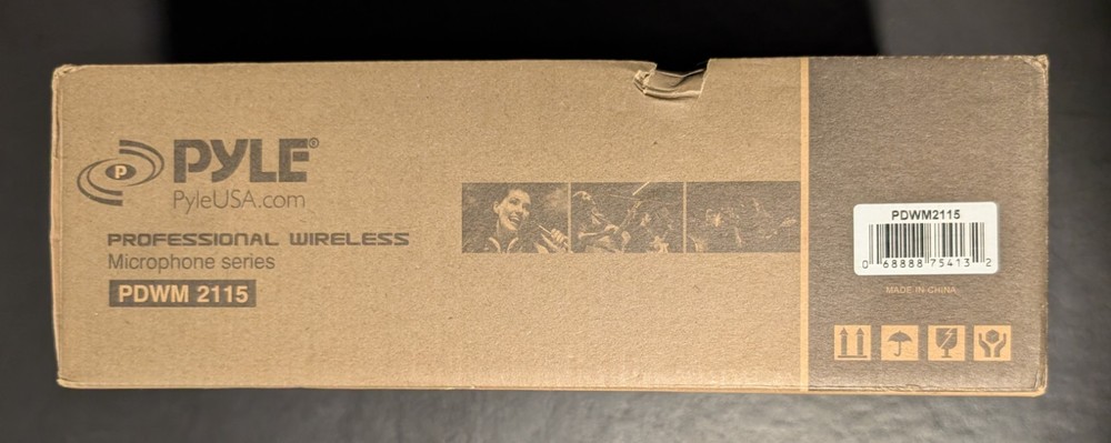 Pyle Professional PDWM2115 Wireless Microphone System - New Open Box