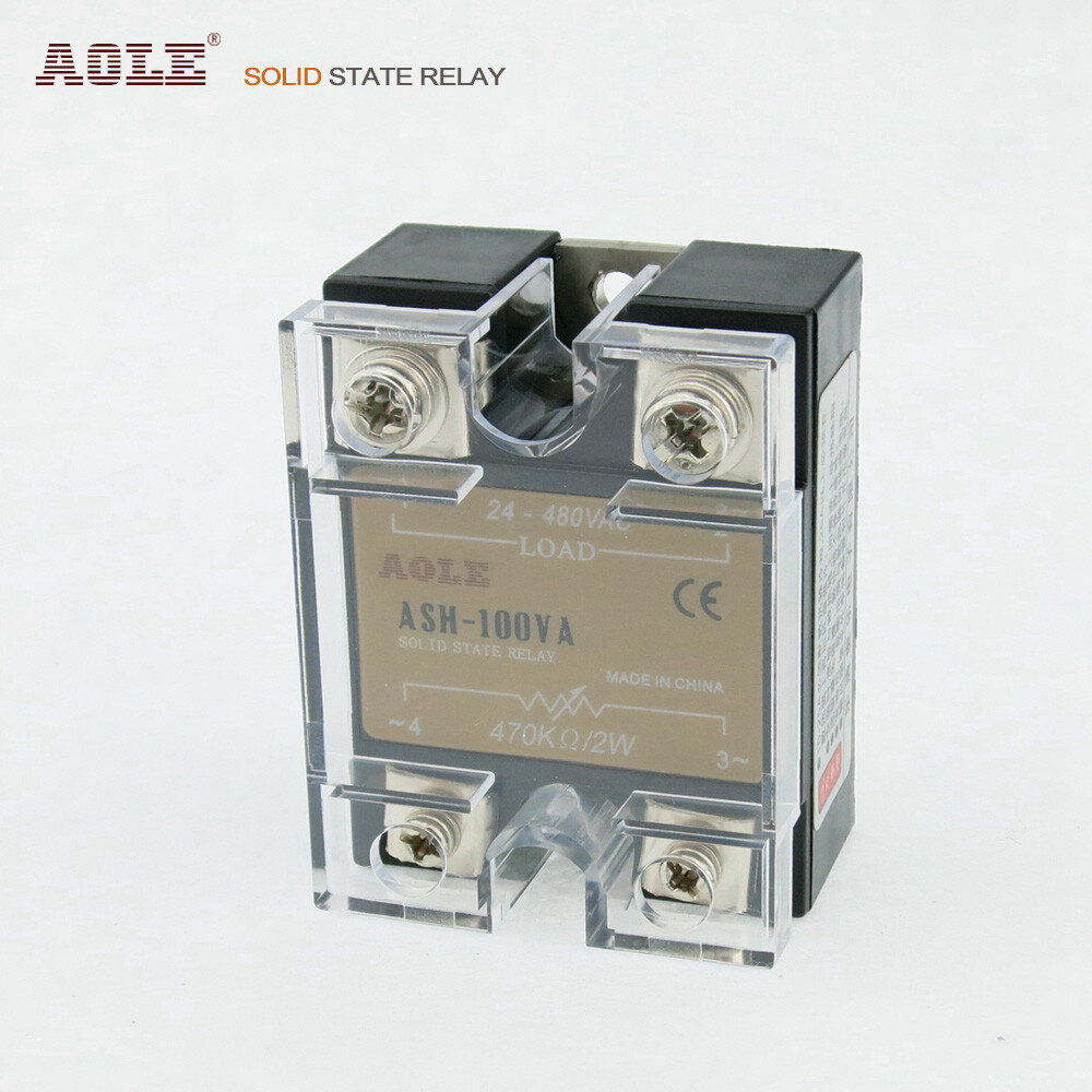 Enhanced single-phase solid state voltage regulator relay ASH-100VA motor