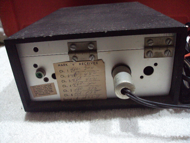 Mark 2 Radio Receiver with Power Supply Working
