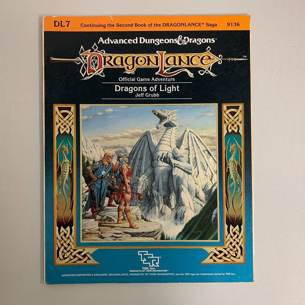 Advanced Dungeons & Dragons Dragons of Light Paperback