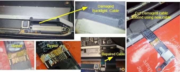 MacBook Pro A1706 A1708 A1707 Flexgate Backlight Cable Fault Repair Service