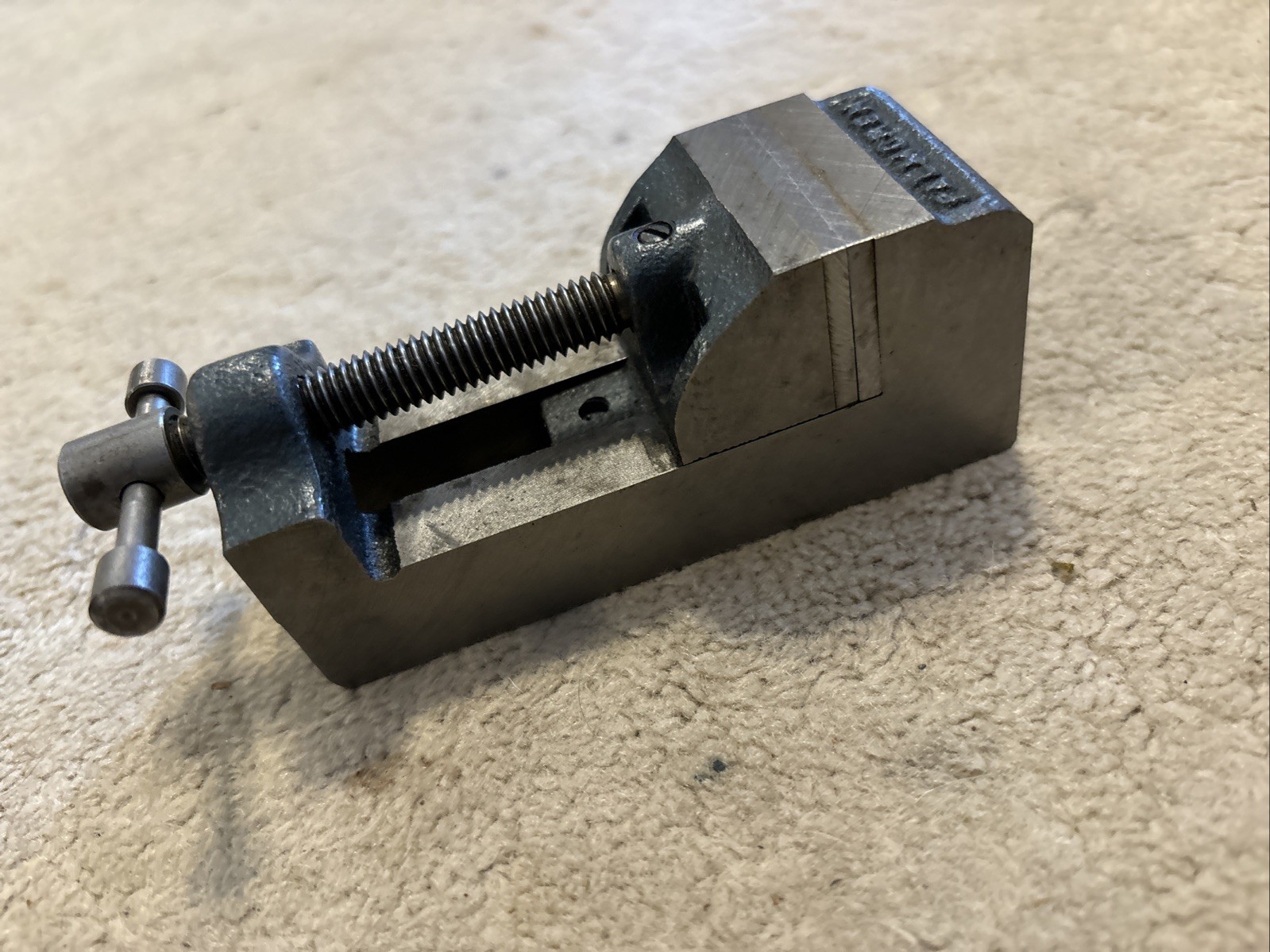 Palmgren Baby Vise Machinist Drill Press Vise 1-1/2” Jaws Excellent Condition