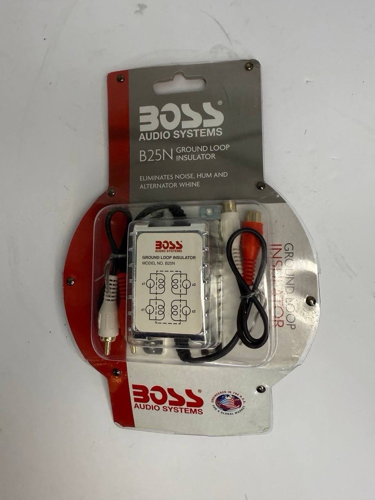 Noise Filter for Car Audio Systems - Ground Loop Isolator