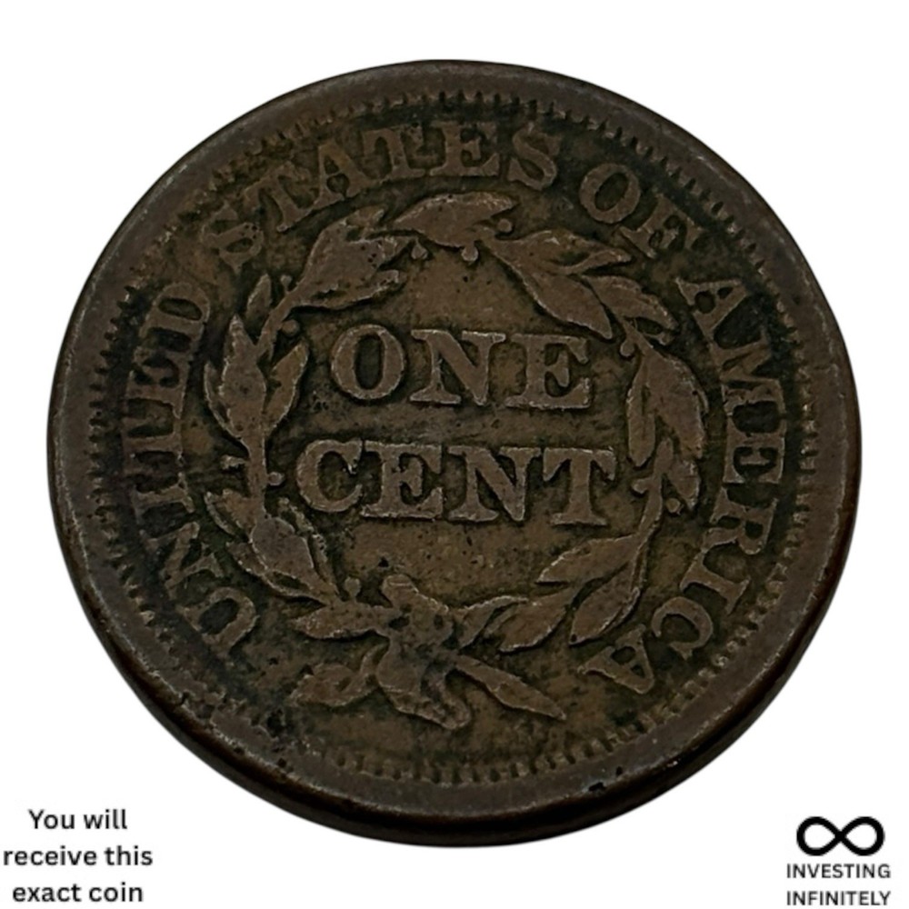 1850 Large Cent X-1739