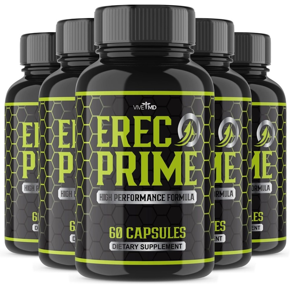 Erec Prime for Maximum Male Performance - Official Formula (5 pack)
