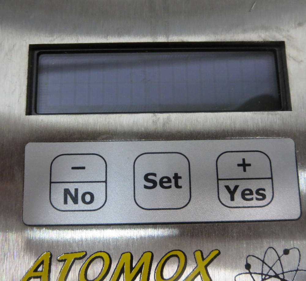 Atomox Heliox Analyzer W/Power Supply Powers On See Pics Open Frame Used
