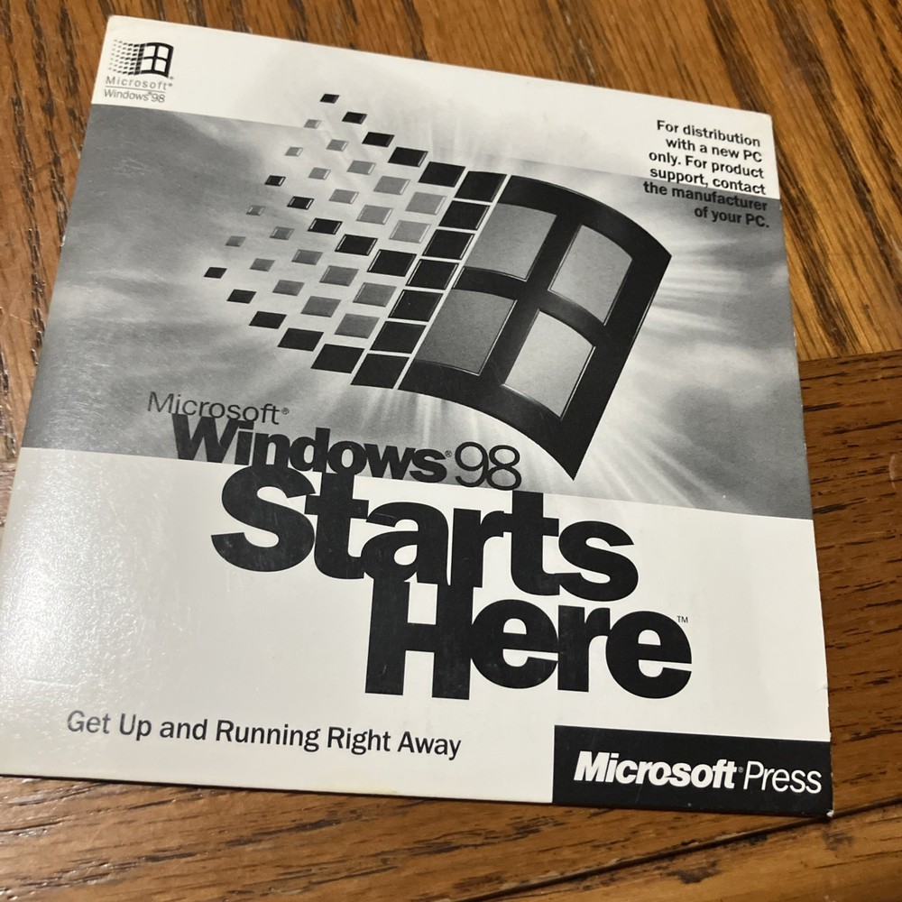 Microsoft Windows 98 Installation CD ~ Disc Only No Product Key