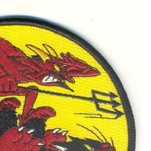 VF-681 Patch Devil And Black Cat