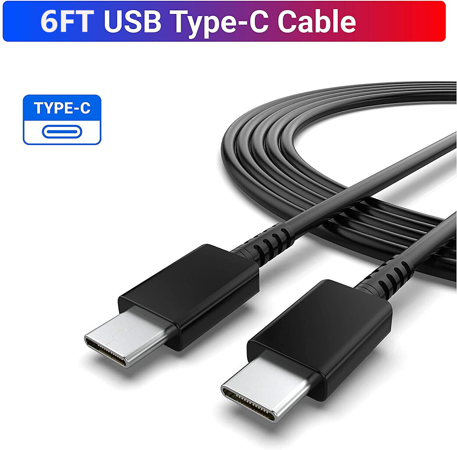 45W Type USB C Super Fast Wall Charger+6ft Cable For Samsung Galaxy S22 S23 S21