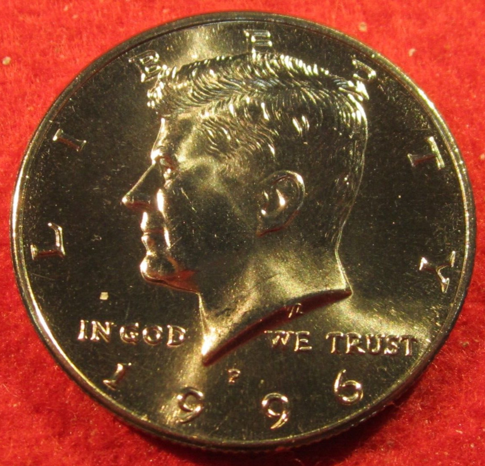1996 (P) Kennedy Clad Half Dollar - Uncirculated