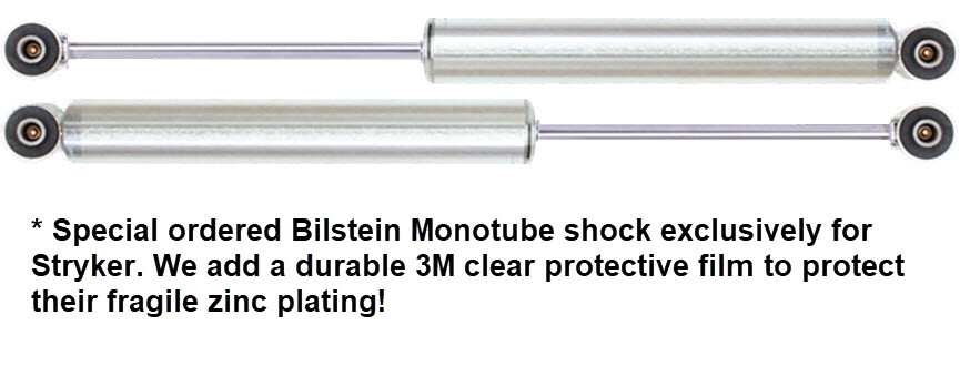 Bilstein V1 Dual Steering Stabilizer for 2008-2016 Ford F450 F550 Super Duty 4WD