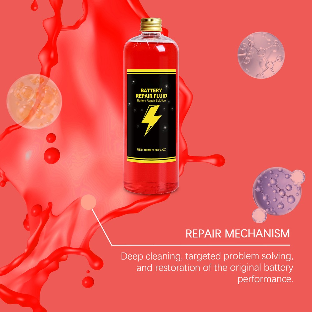100ML GOLF CART BATTERY RESTORE LIQUID SOLUTION, Efficient Repair Battery Fluid