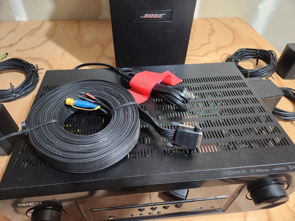 Denon & Bose home theater system