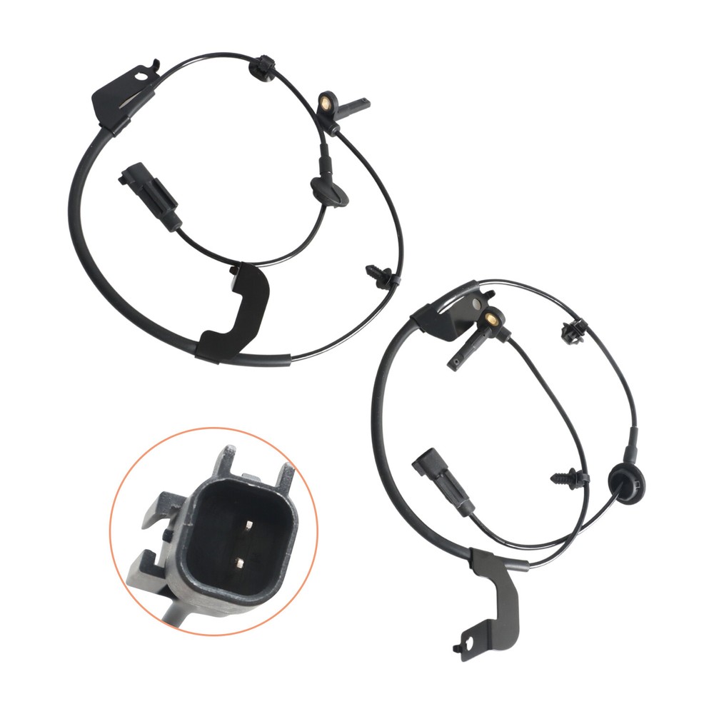 Driver & Passenger Side ABS Wheel Speed Sensor Front for Dodge Journey 09-18