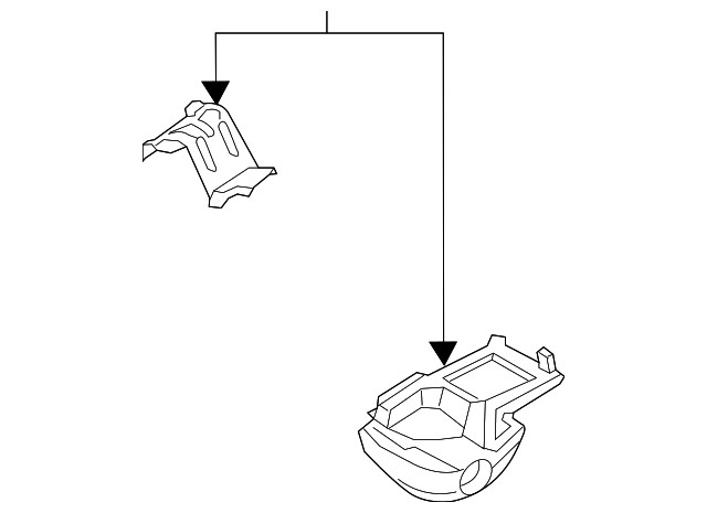 Genuine Ford Rear Camera Bracket D2BZ19H421A