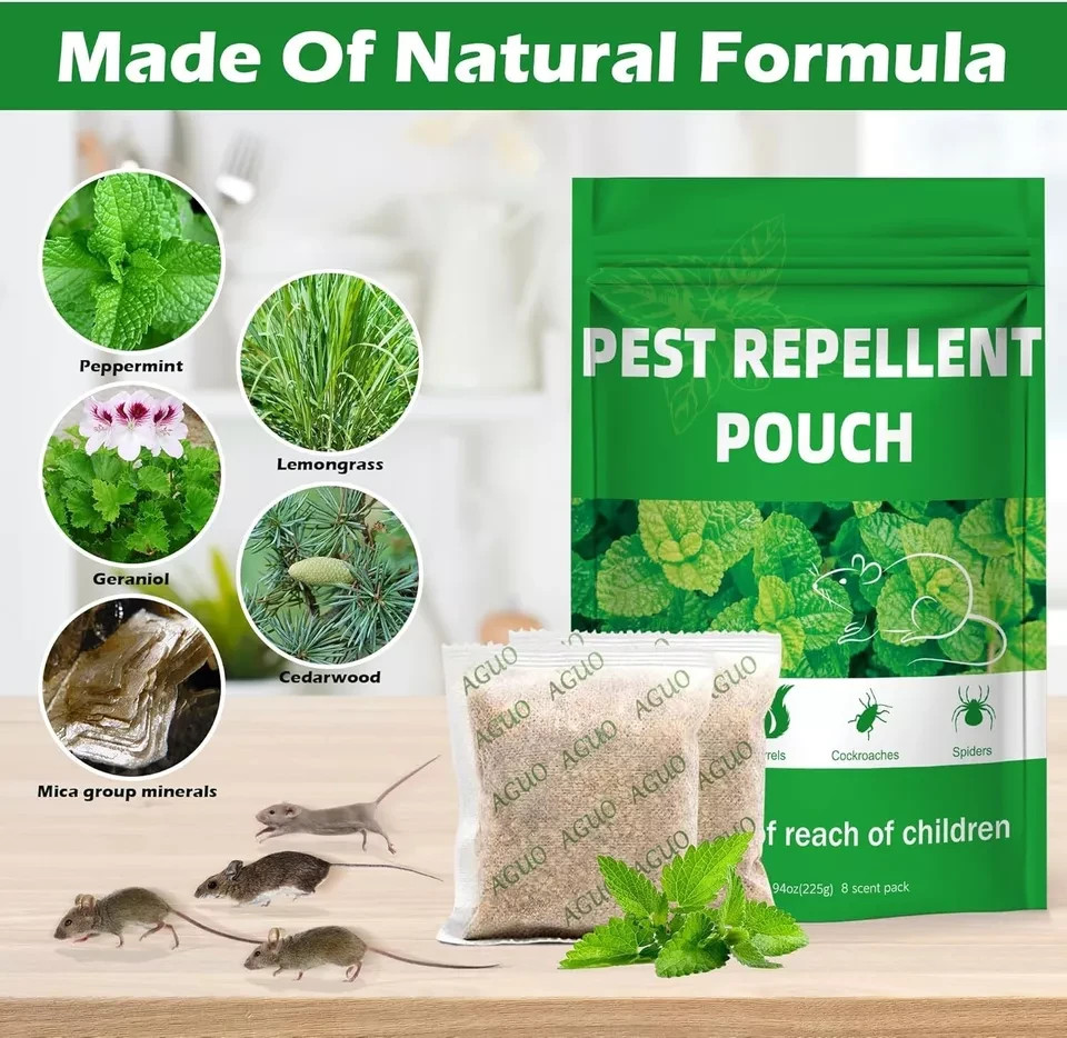 12 Pack Vamoose Natural Rodent