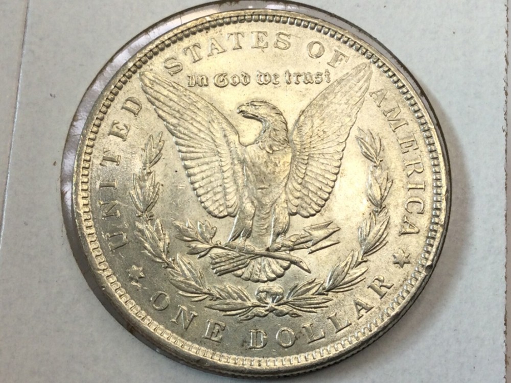 1891 Morgan Dollar in uncirculated